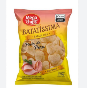 imagem do produto BATATA BATATISSIMA SABOR PEITO DE PERU 170 GRAMAS