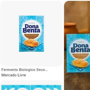 imagem do produto Fermento BIOLOGICO SECO 10 gramas DONA BENTA 