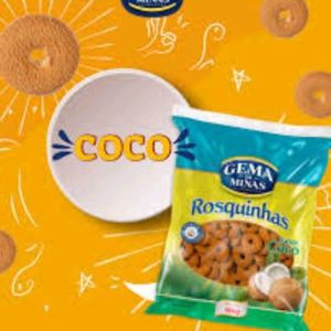 imagem do produto ROSQUINHA  DE COCO GEMA DE MINAS 500 GRAMAS 