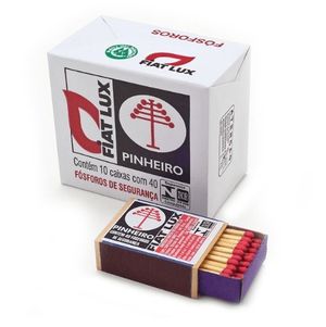 imagem do produto FOSFORO contem 10 cxs de fosforo tendo 40 palitos 
