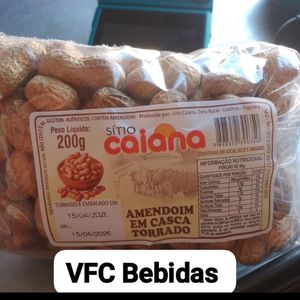 imagem do produto Amendoin em casca toorado 200gramas 