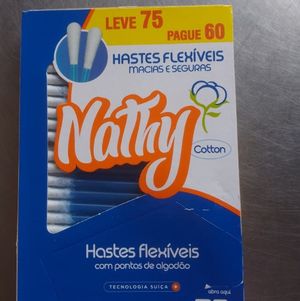 imagem do produto Cotonete hastes flexiveis contem 75 unidades 