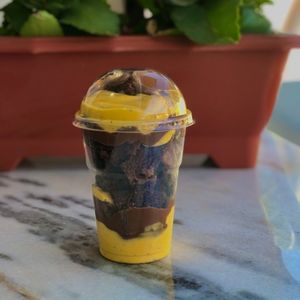 imagem do produto Copo brownie maracujá com nutella