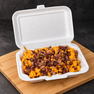 imagem do produto BATATA TURBINADA COM CHEDDAR E BACON 