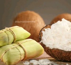 imagem do produto Pamonha Doce Recheada Com Coco