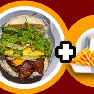 imagem do produto Combo X-Calabresa + batata + coca cola lata 