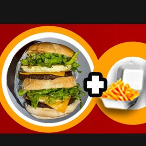 imagem do produto Combo Duplo Egg de Picanha+ batata + coca lata 