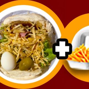 imagem do produto Combo X-Tudão + batata + coca lata 
