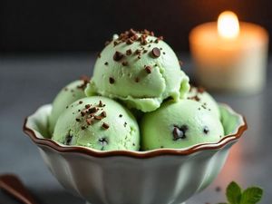 imagem do produto Sorvete de Menta Flocada - Escolha o Tamanho