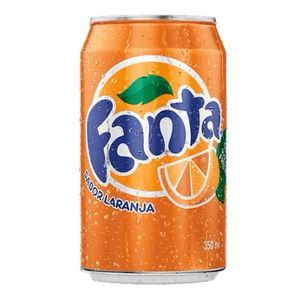 imagem do produto Fanta laranja lata 