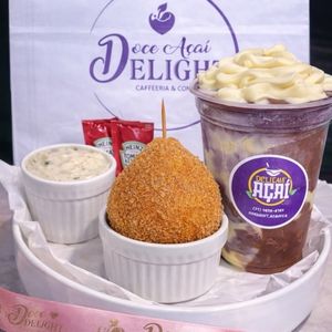 imagem do produto 💜 COMBO MAIS PEDIDO: 1 COXINHA + 1 COPO AÇAÍ TRUFADO NINHOTELLA 440ML 