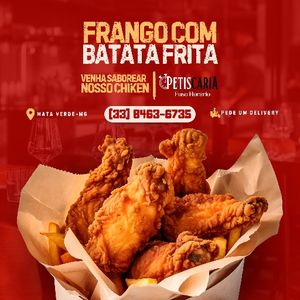 imagem do produto Frango tipo KFC Empanado Com batata. 