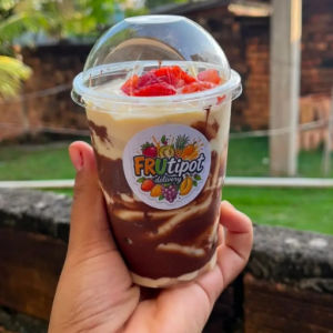 imagem do produto Salada de muse de maracujá com chocolate 🥝