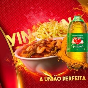 imagem do produto Yakissoba Chop suey para 2 pessoas com batata frita e guaraná 1 litro
