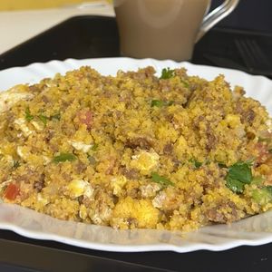 imagem do produto Cuscuz MEXIDO/ Calabresa moída 