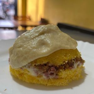 imagem do produto Cuscuz gourmet/ Frango com creme de mussarela 