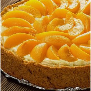 imagem do produto Torta de pêssego (Serve de 6-8pessoas)