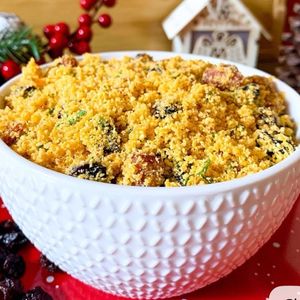 imagem do produto Vatapá de camarão ; Frango recheado; Arroz e Farofa.