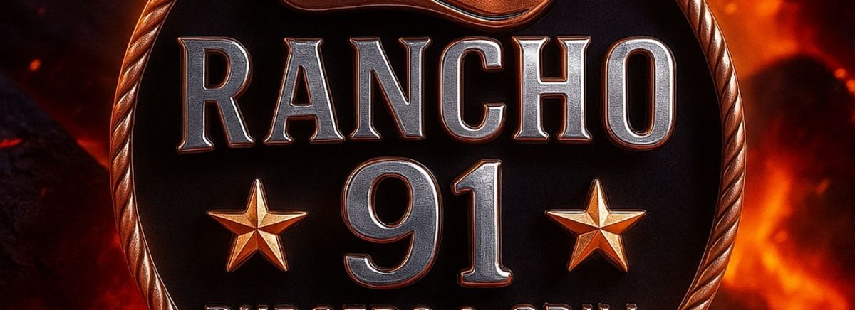 Rancho 91 burger's & Grill logo