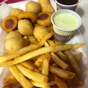 imagem do produto Combo 20 salgados+ batata frita 