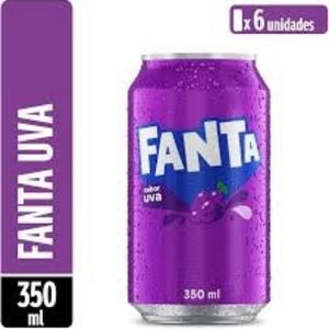 imagem do produto Fanta Uva LATA- 350ml