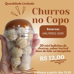 imagem do produto MINI CHURROS - 10 E 25 g