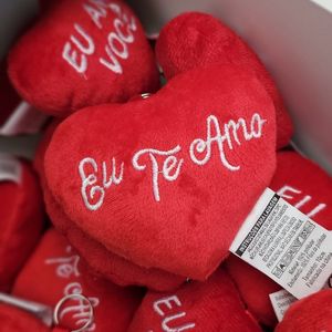 imagem do produto Chaveiro Coração  EU TE AMO