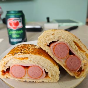 imagem do produto Cachorro Quente Assado - COM REFRIGERANTE DE BRINDE 