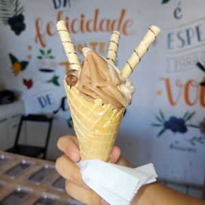 imagem do produto Sorvete baunilha cascão recheado