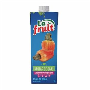 imagem do produto Néctar Pronto La Fruit Cajú Caixa 1 Litro