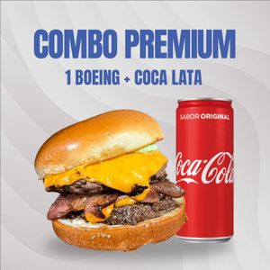 imagem do produto Combo Premium (1 Boeing + Coca Lata 310ml)