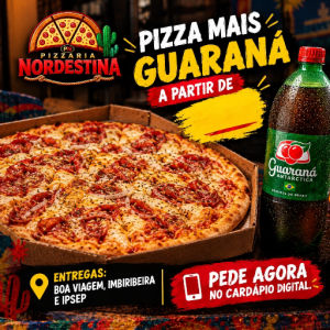 imagem do categoria PIZZA GRANDE + REFRIGERANTE 1L (8 fatias)