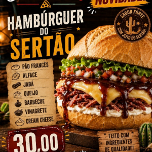 imagem do produto Hambúrguer do Sertão
