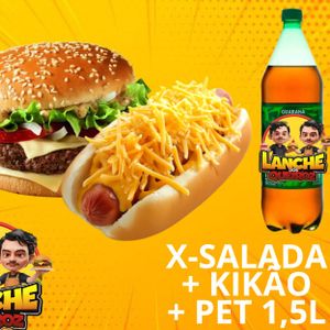 imagem do produto X-Salada + Kikão + Pet 1,5l