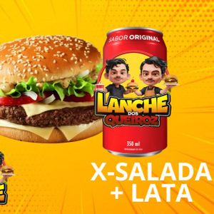 imagem do produto 1 x-salada + refri lata