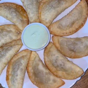 imagem do produto Porção de Mini Pastel de Carne Moída 