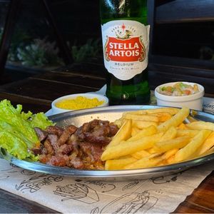 imagem do produto Filé ao Molho Madeira com Fritas