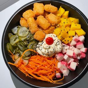 imagem do produto Poke salmão crocante 