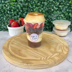 imagem do produto Copudim Brownie c/ Morango 