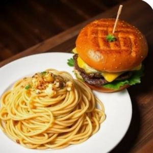 imagem do produto TRIO PERFEITO (1trad salada, 1 macarrão p, 1coca 1l