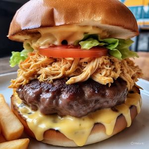 imagem do produto Burguer Frango Cream Cheese 