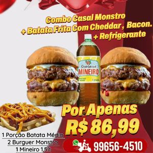 imagem do produto Combo Casal Monstro ( Dia Dos Namorados )
