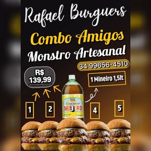 imagem do produto Combo Amigos Monstro Artesanal 