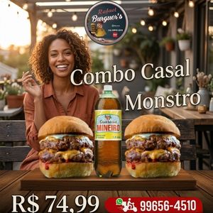 imagem do produto Combo Casal Monstro 