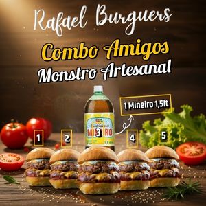 imagem do produto Combo Amigos Monstro Artesanal 