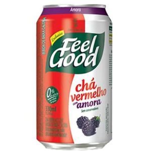 imagem do produto Chá Feel Good Vermelho Amora Lata 330ml