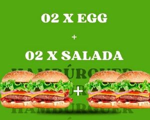 imagem do produto 02 x egg+ 02 x salada + refri 2 litros