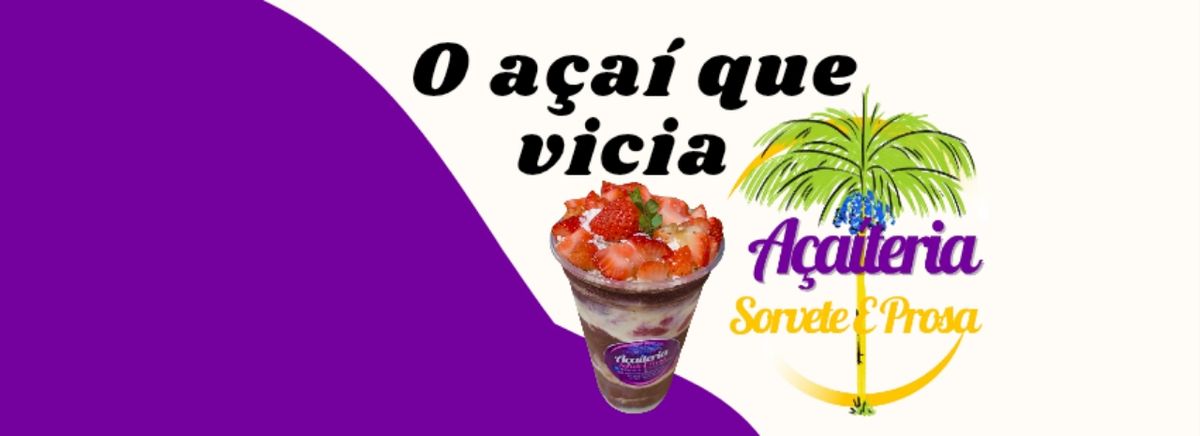 Açaiteria Sorvete  e Prosa logo