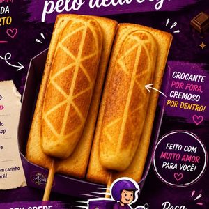 imagem do produto calabresa e queijo crepe