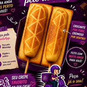 imagem do produto chocolate preto crepe